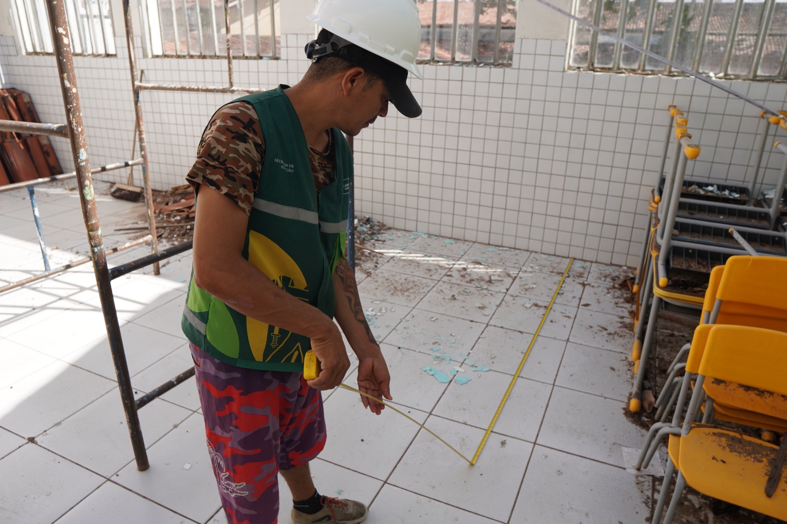 Durante as férias escolares, Seduc reforça manutenção nas escolas municipais de Campina Grande
