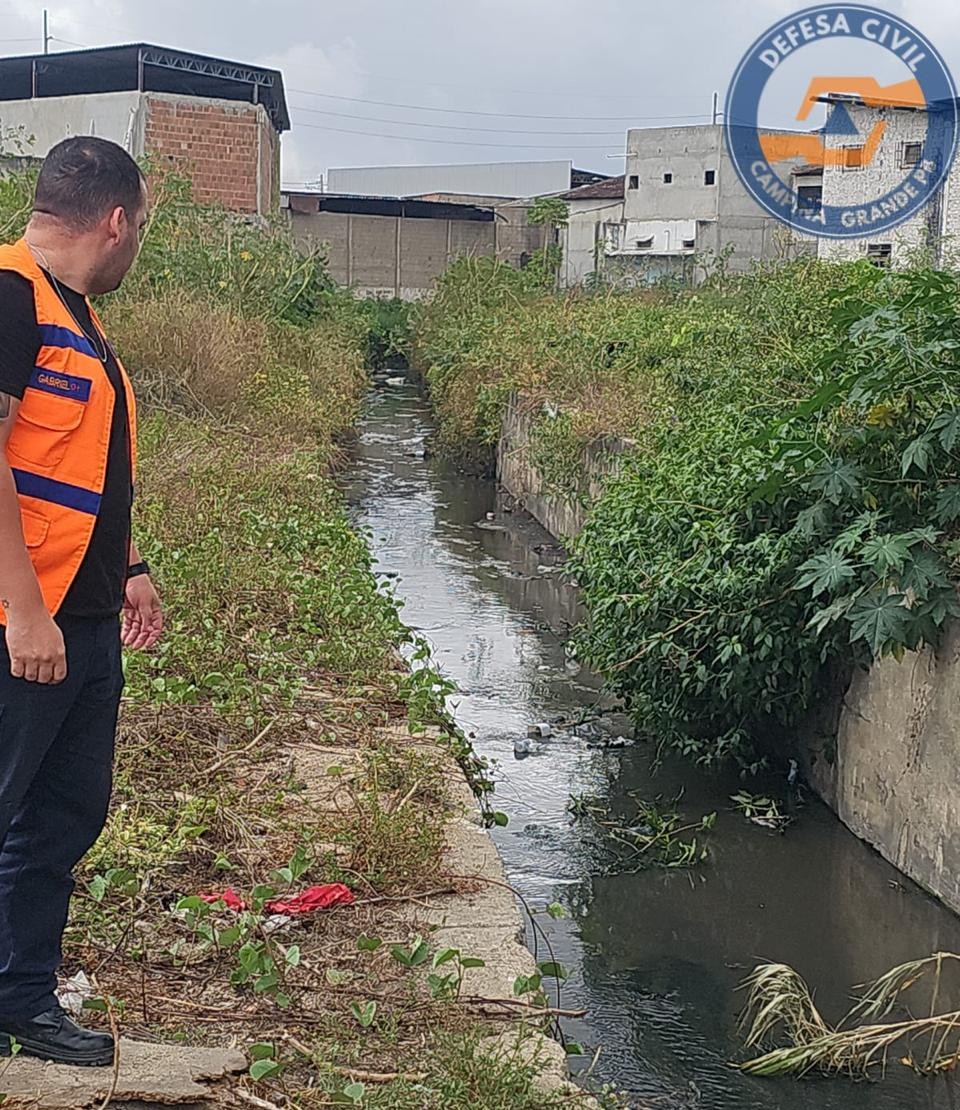 Defesa Civil de Campina Grande atua de forma preventiva após alerta estadual de chuvas intensas