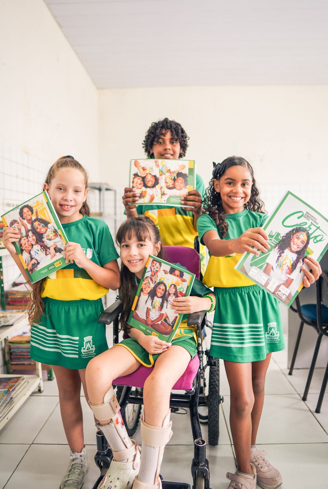 Estudantes da rede municipal de Campina apresentaram melhora na aprendizagem em Língua Portuguesa e Matemática