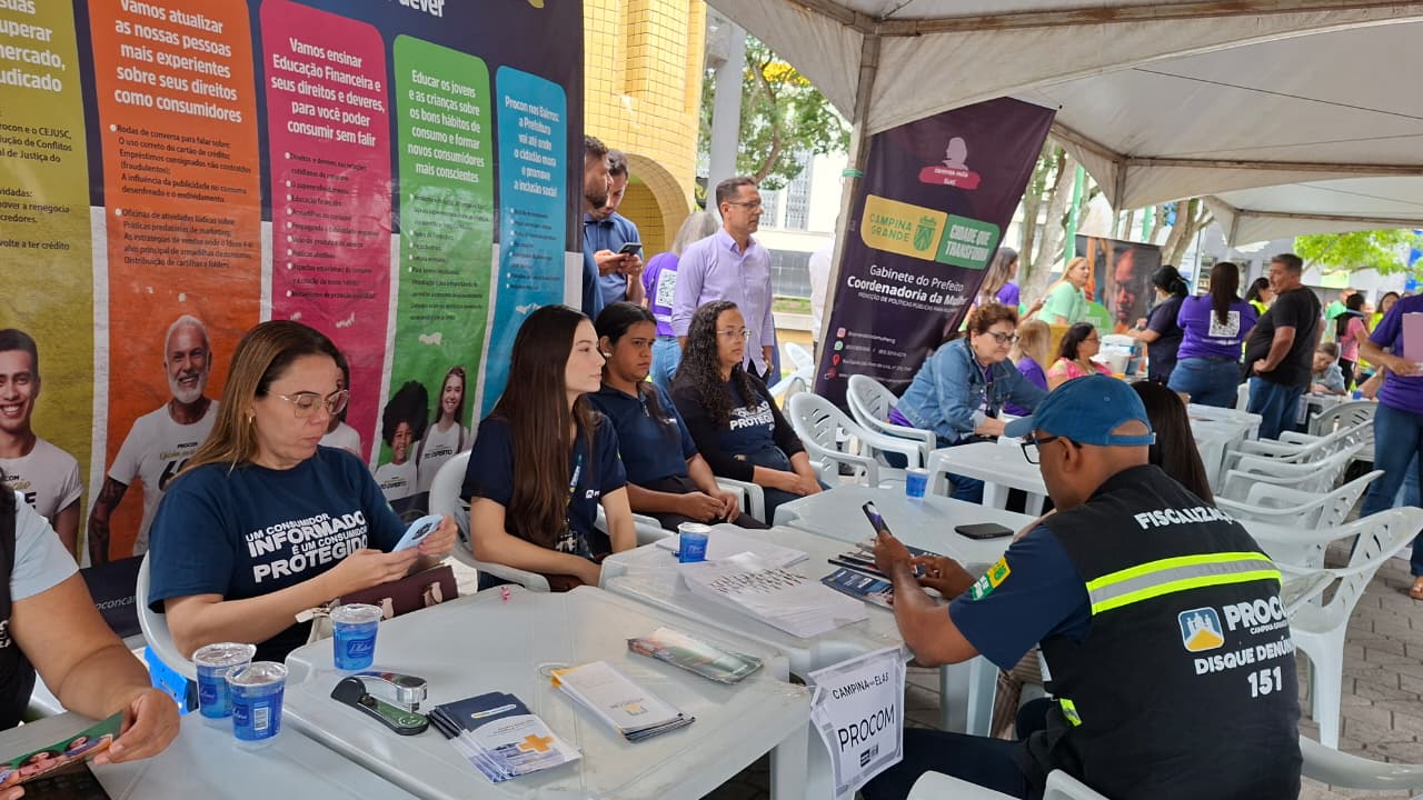 Procon de Campina Grande promove programação especial no Mês do Consumidor