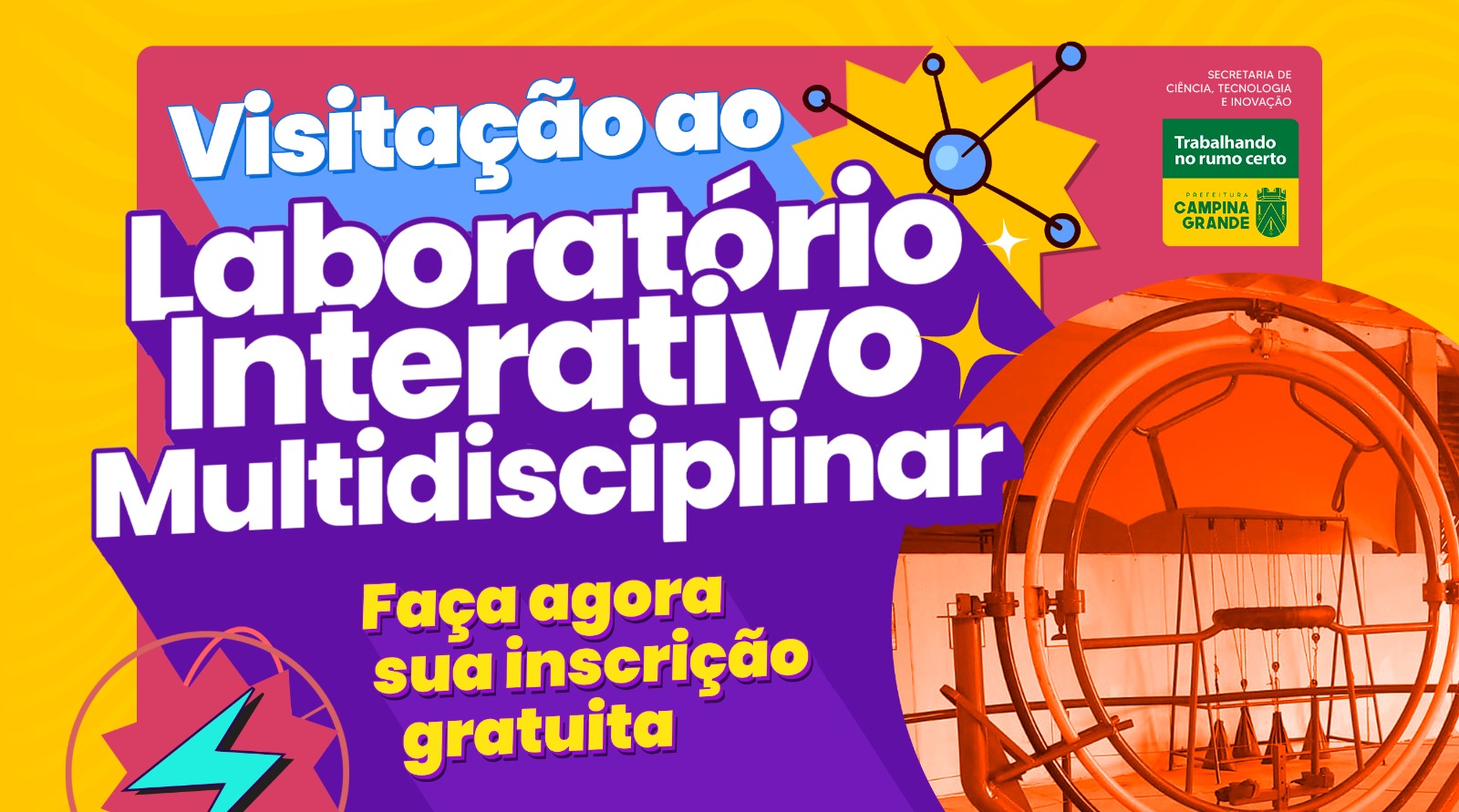 Viva a ciência na prática: SECTI abre inscrições para laboratório interativo