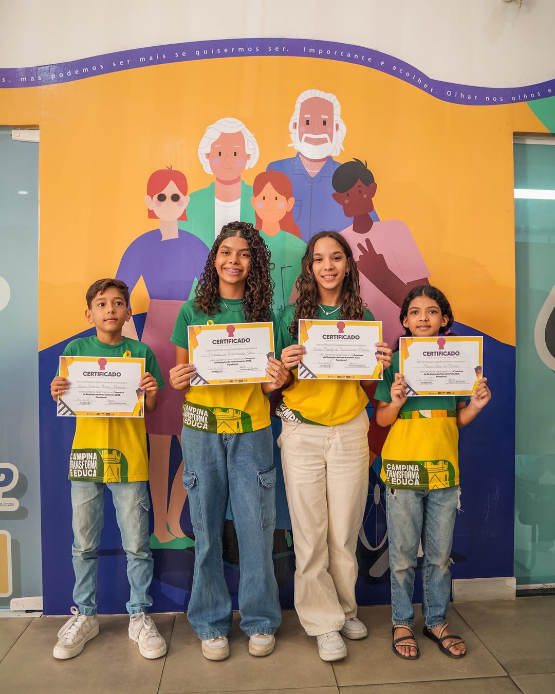 Prefeitura de Campina Grande inicia inscrições para concurso de redação do Maio Amarelo