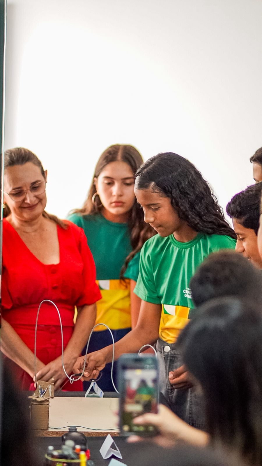 Estudantes fazem primeira visita do ano ao Laboratório Interativo Multidisciplinar da SECTI
