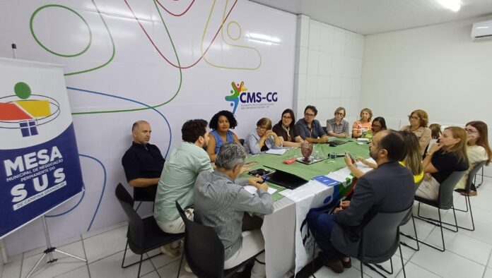 Secretaria de Saúde de Campina Grande participa de planejamento da Mesa Municipal de Negociação do SUS para o biênio 2026/2027