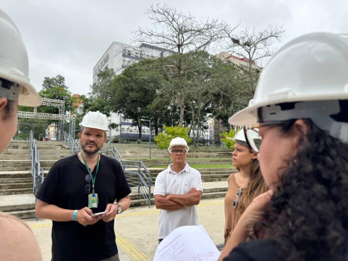 Visita técnica define últimos ajustes para solenidade de anúncio do investimento do Governo Federal n’O Maior São João do Mundo