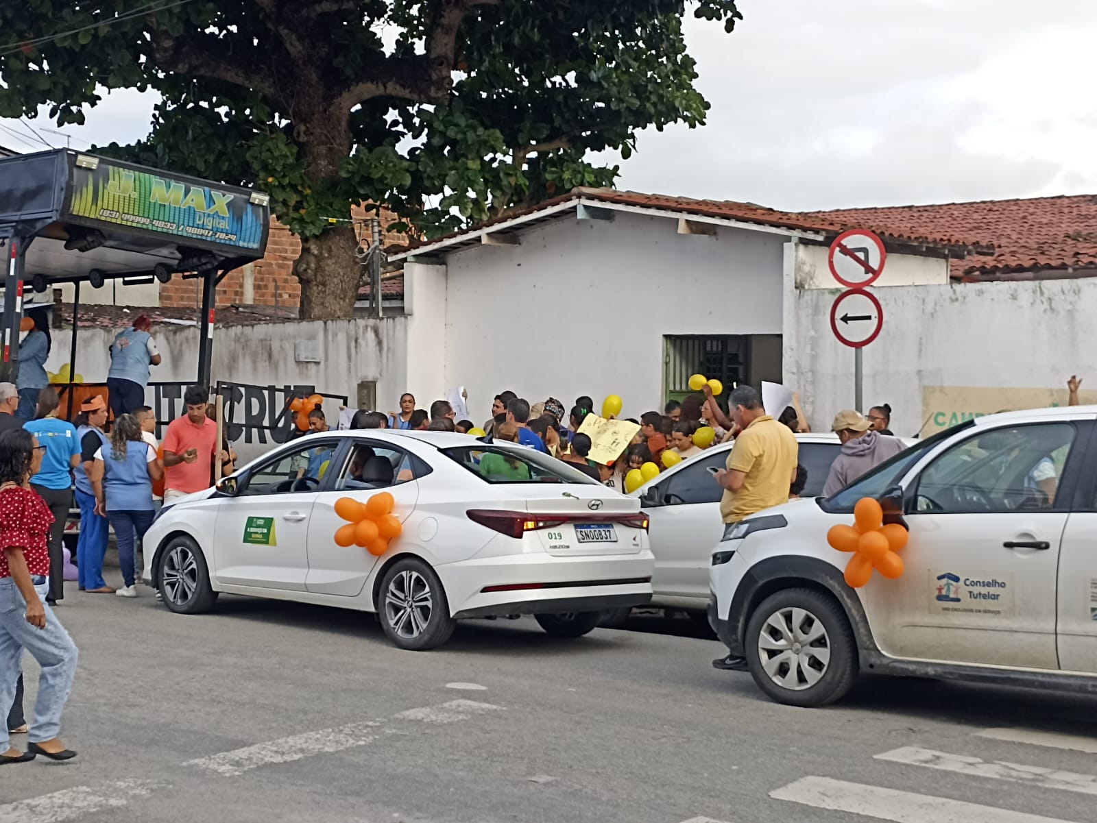 Maio Laranja: Carreata promovida pelo Conselho Tutelar em parceria com a Prefeitura de Campina Grande percorre várias ruas da cidade