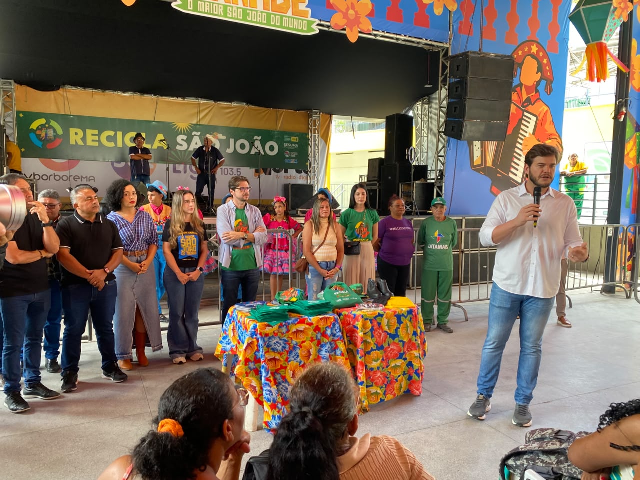 Prefeitura de Campina Grande lança Recicla São João 2026 e fortalece ações de sustentabilidade durante O Maior São João do Mundo
