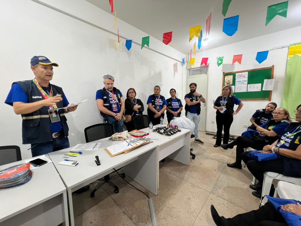 Ação Intersetorial: equipes da Prefeitura de Campina Grande, por meio da Semas, realizam abordagens na noite de abertura d’O Maior São João do Mundo