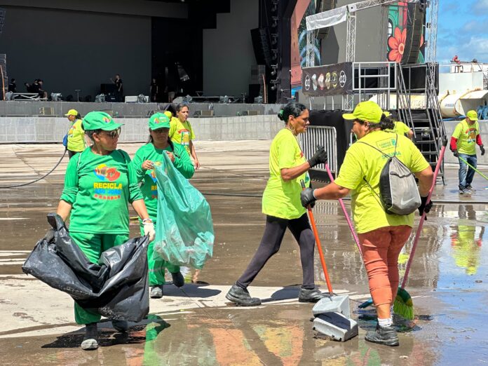 O Maior São João do Mundo: Equipe de limpeza da Prefeitura de Campina Grande garante espaços prontos para receber visitantes durante o evento