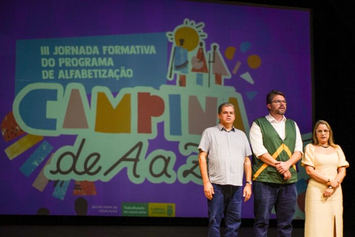 Secretaria de Educação abre inscrições para a IV Jornada Formativa do Programa de Alfabetização Campina de A a Z