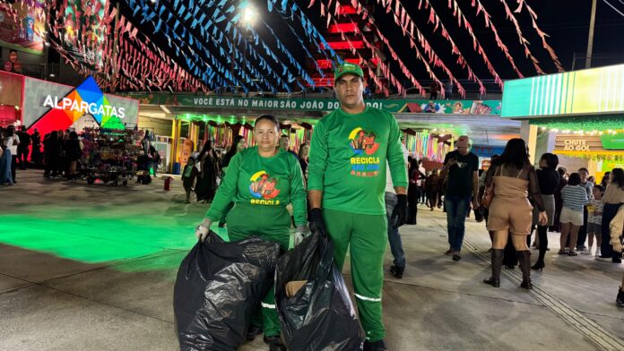 São João de Campina Grande já destinou mais de 52 toneladas de recicláveis e recolheu 411 toneladas de resíduos, aponta Sesuma