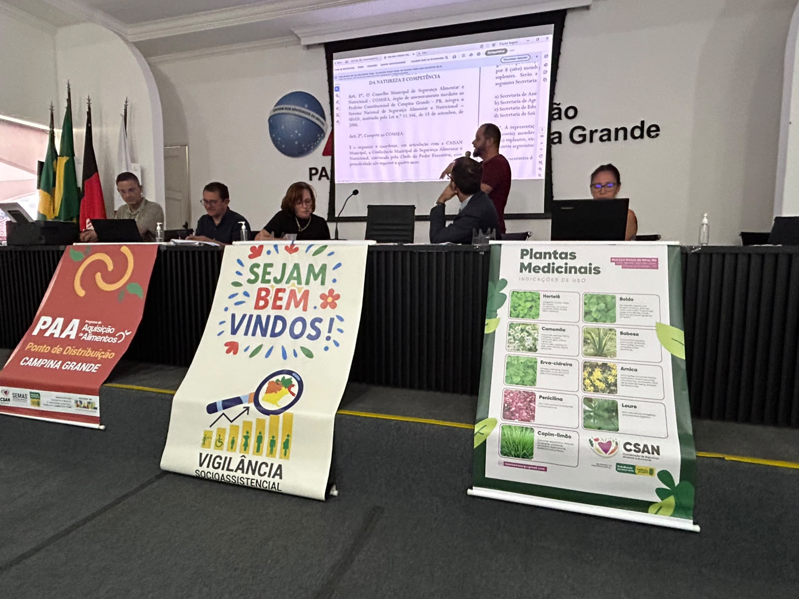 Prefeitura realiza assembleia para definir membros do Conselho de Segurança Alimentar e Nutricional de Campina Grande