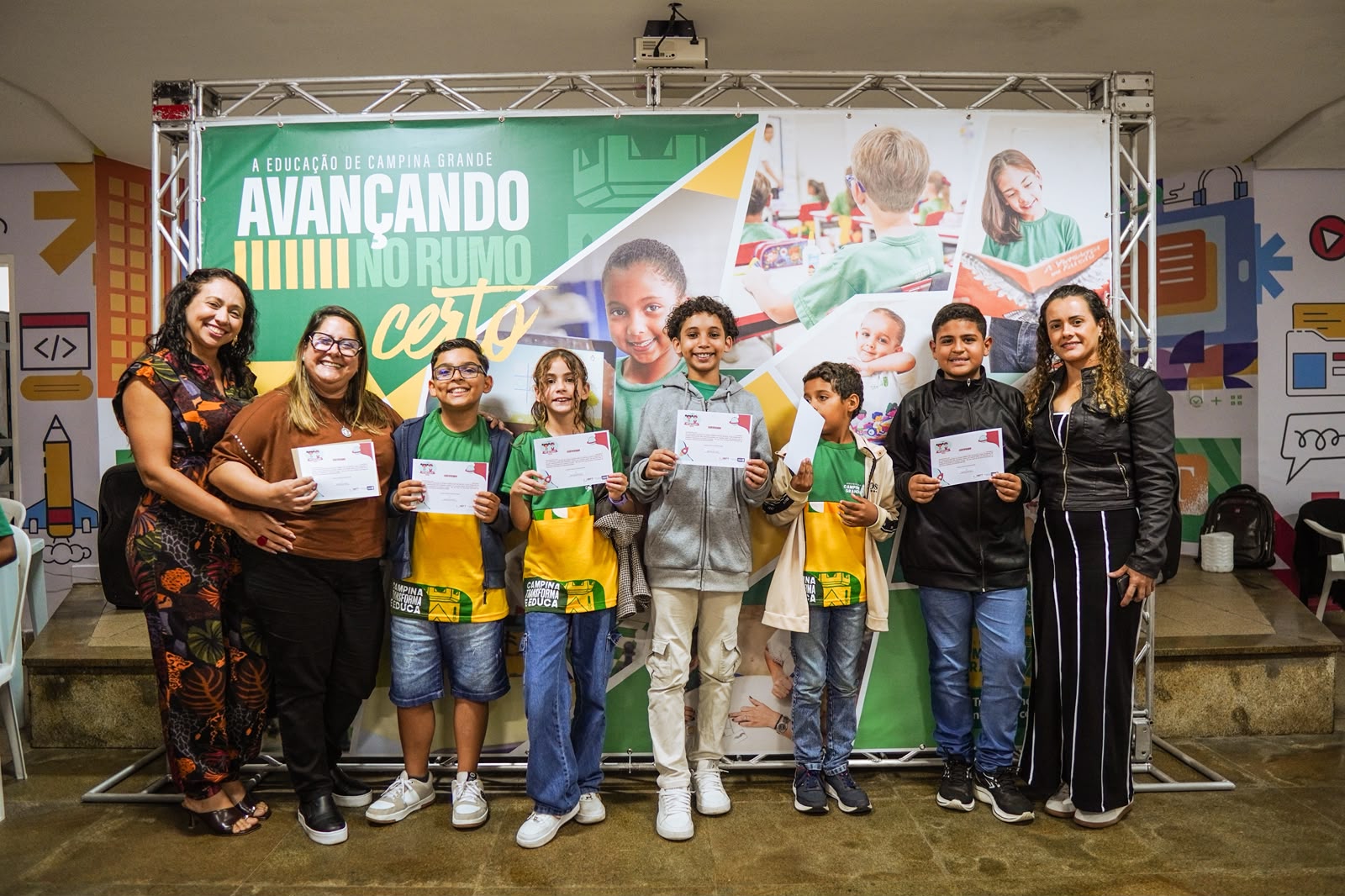Estudantes da Rede Municipal de Campina Grande são selecionados para etapa estadual do projeto MPT na Escola