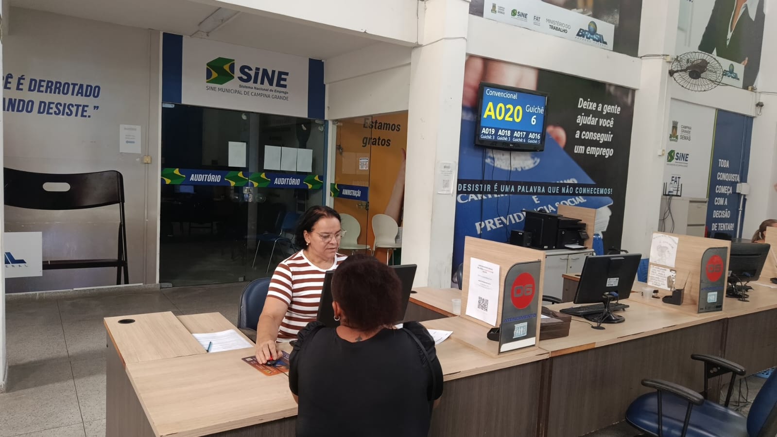 Campina Grande oferece 587 vagas de emprego, na segunda semana de Agosto, conforme sistema de cadastro do Sine Municipal