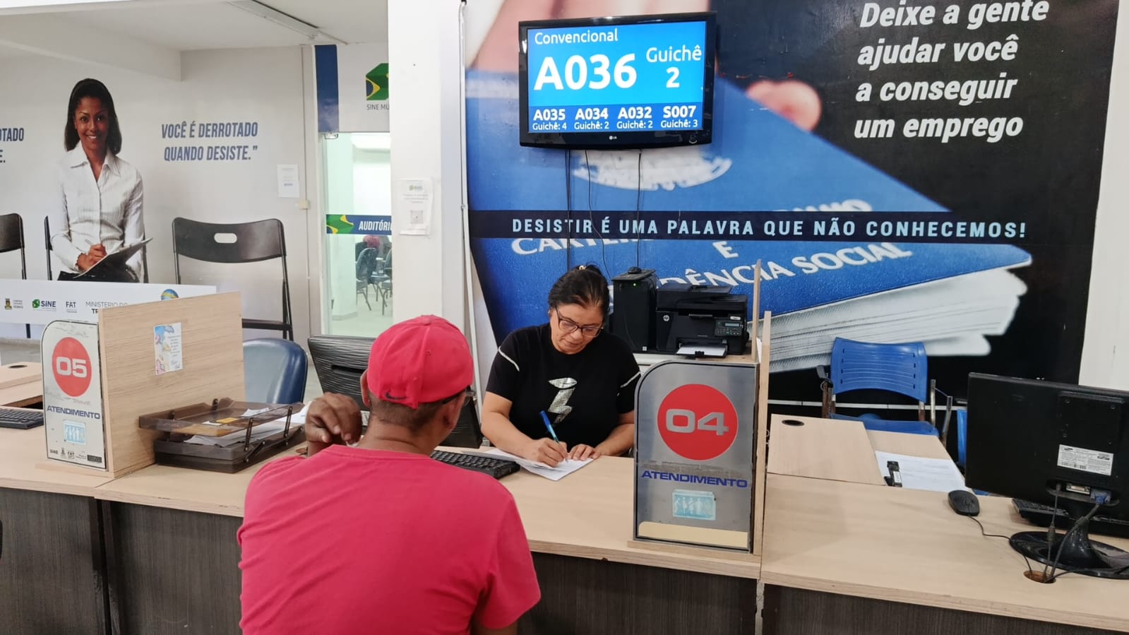 Campina Grande oferece 597 vagas de emprego, nesta terceira semana de agosto, conforme cadastro do Sine Municipal