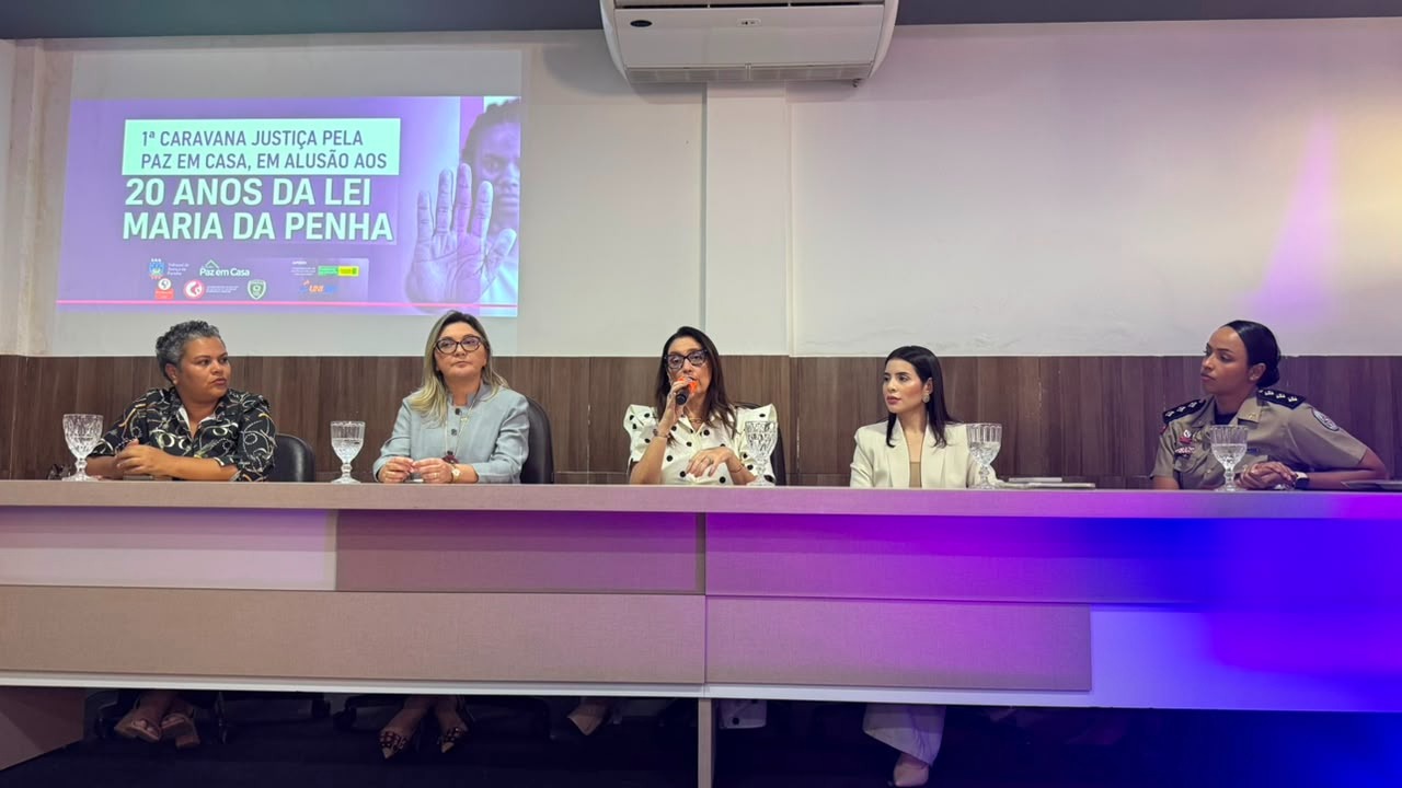 Com apoio da Prefeitura de Campina Grande, 1ª Caravana Justiça pela Paz apresenta novo protocolo para medidas protetivas de urgência