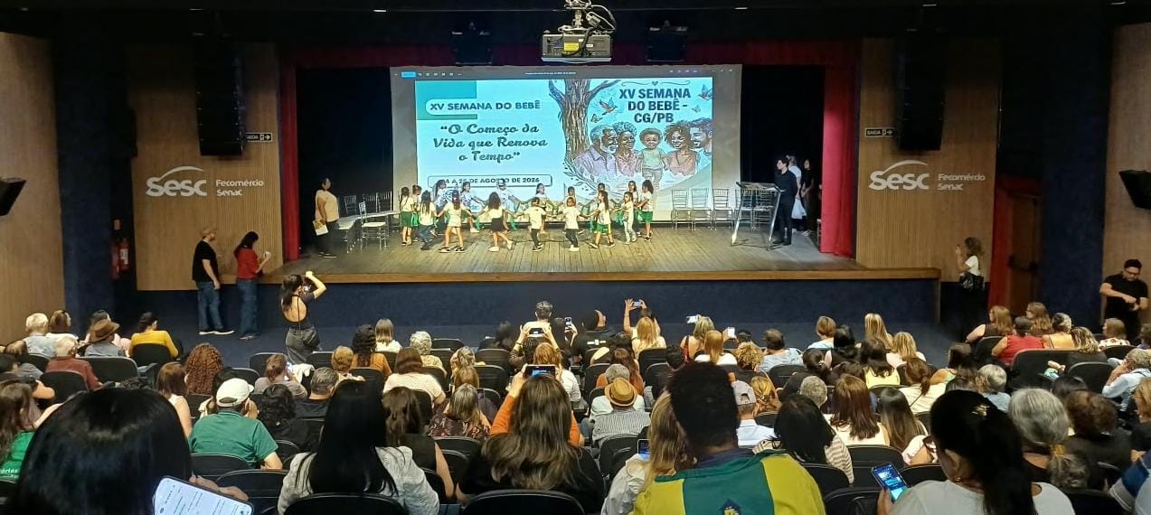 Prefeitura de Campina Grande abre XV Semana do Bebê destacando a importância do cuidado e do vínculo entre gerações