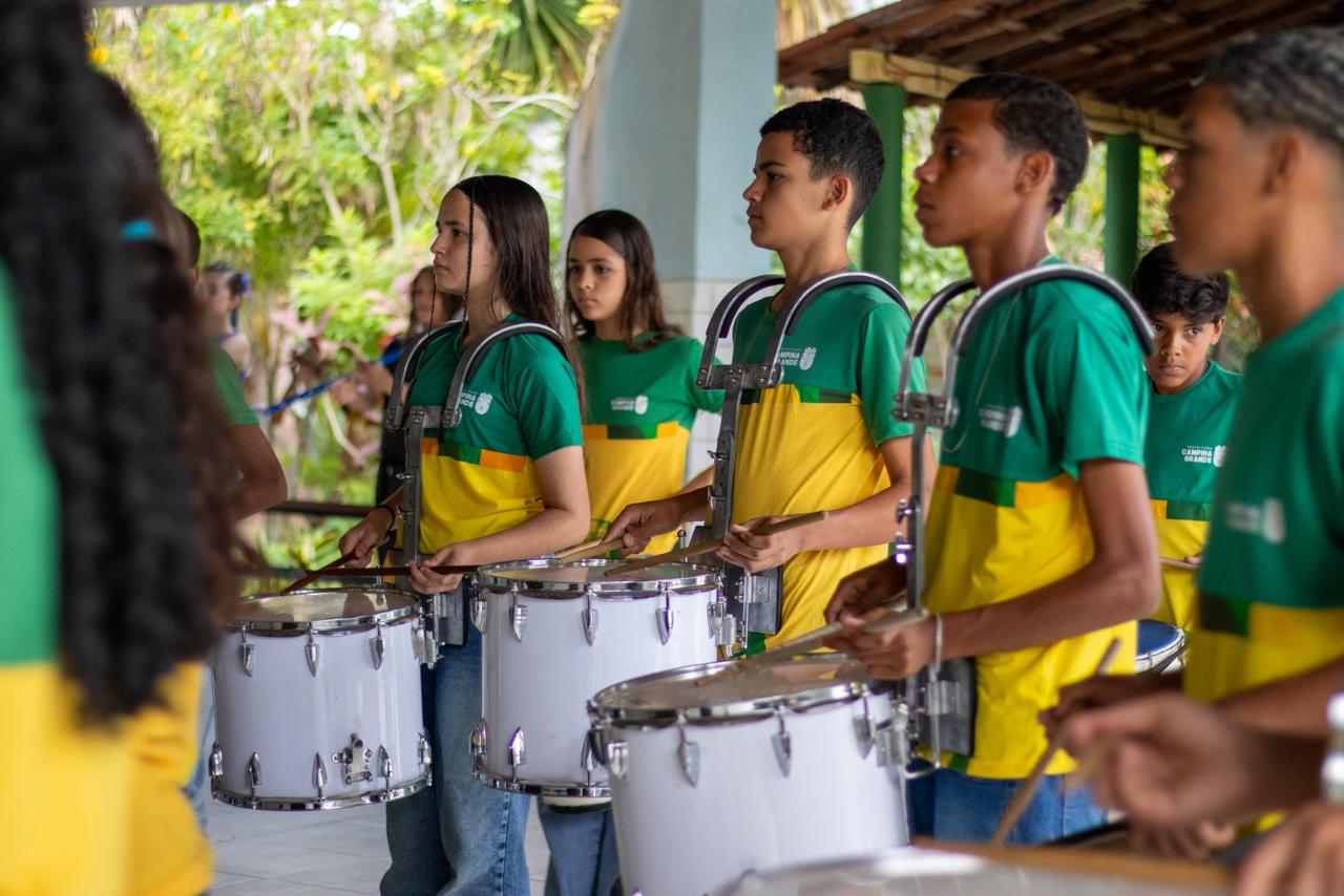 Escolas municipais intensificam preparativos para desfile cívico de 7 de Setembro em Campina Grande