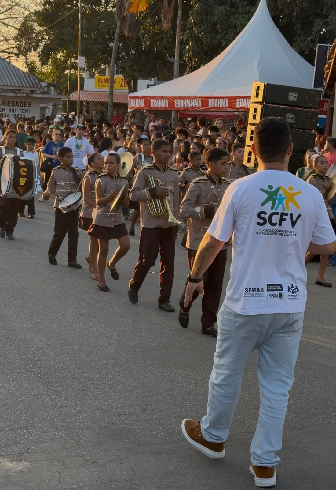 7 de Setembro: Banda Fanfarra da Prefeitura de Campina Grande apresenta desfile com novo figurino e alas especiais