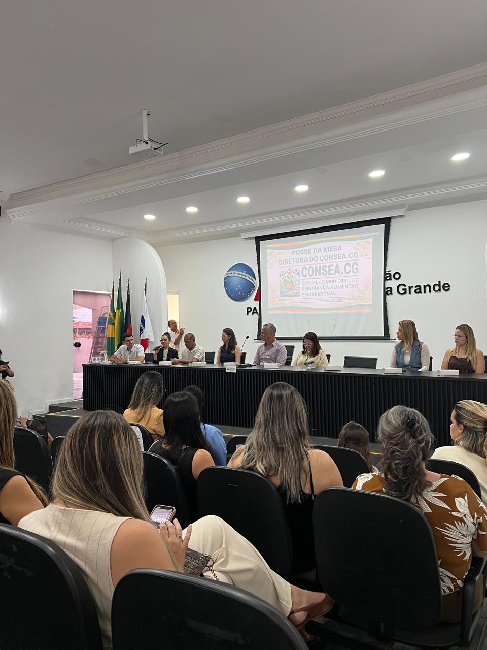 Prefeitura de Campina Grande empossa nova Mesa Diretora do CONSEA, referente ao biênio 2026/2028