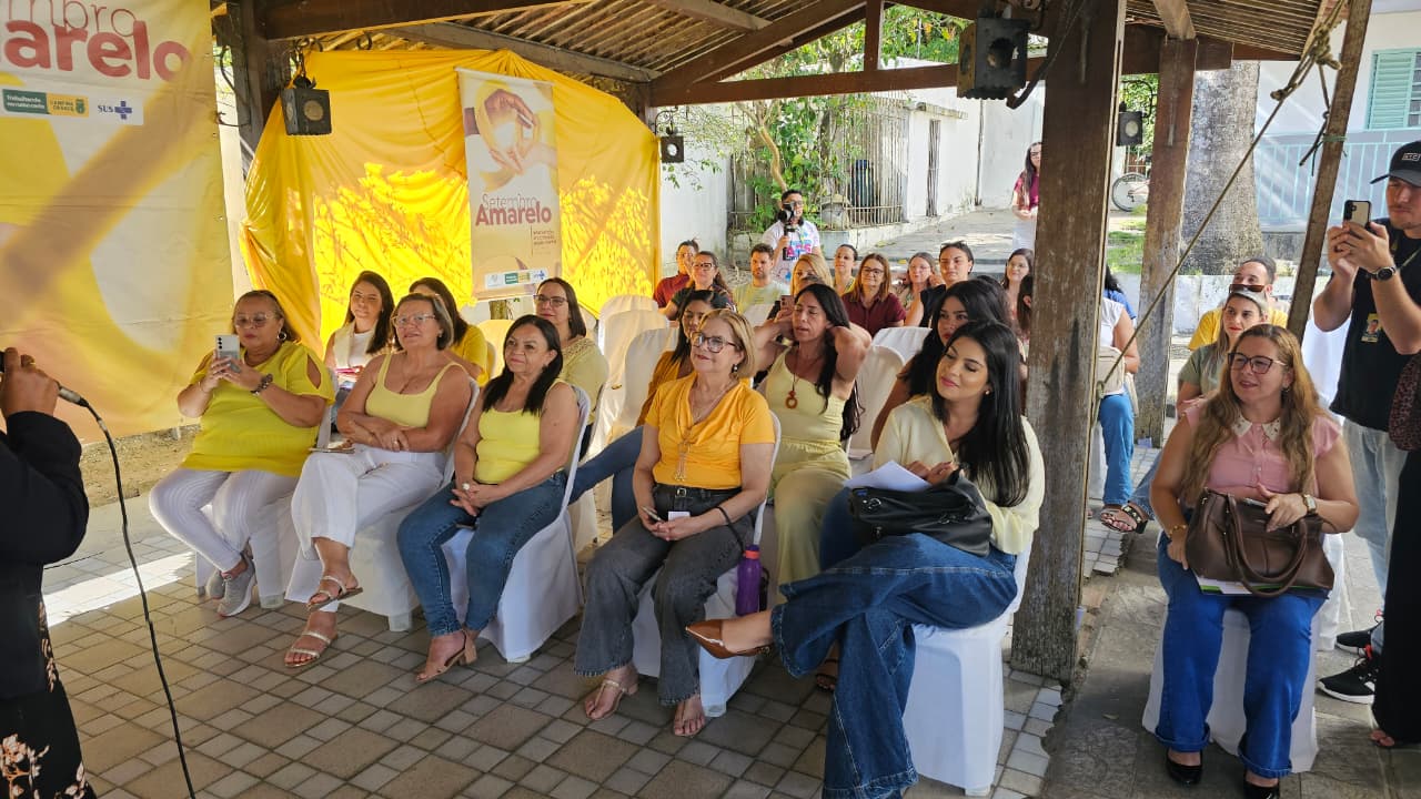 Setembro Amarelo: Prefeitura promove encontro com profissionais da Atenção Básica para debater a rede de cuidado em saúde mental de Campina Grande