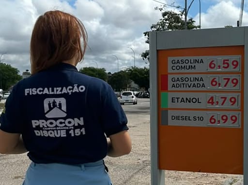 Procon-CG: pesquisa de setembro revela alta no preço médio dos combustíveis em Campina Grande
