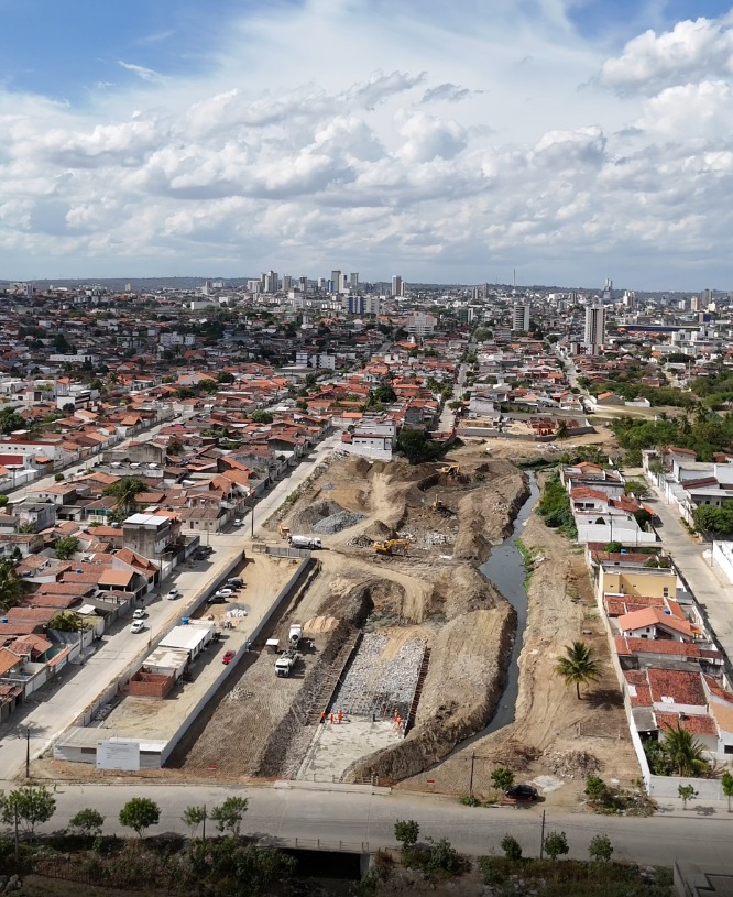Obra do Canal do Prado alcança 31% de serviços executados