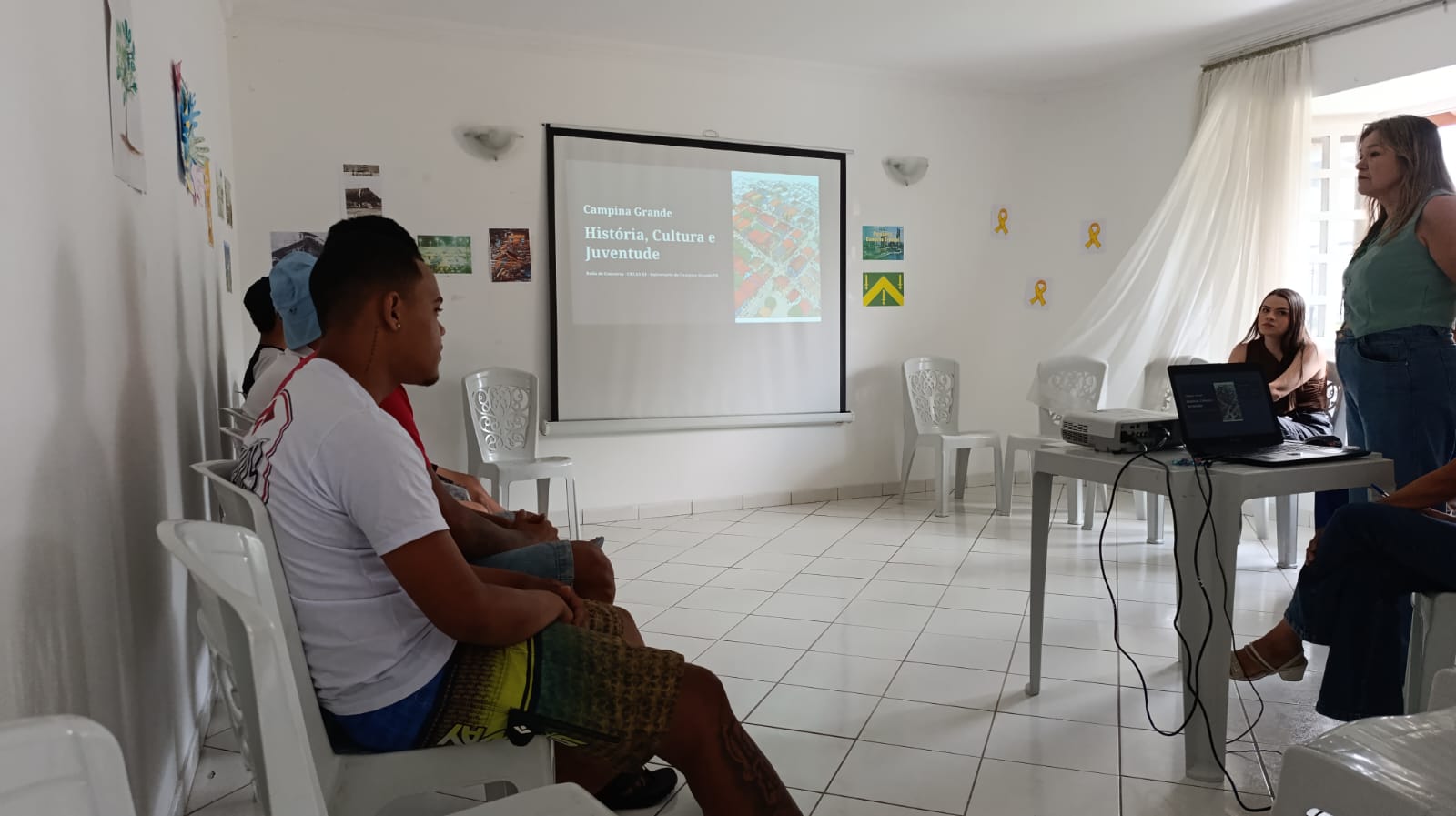 Creas III promove ação sobre história de Campina Grande com adolescentes
