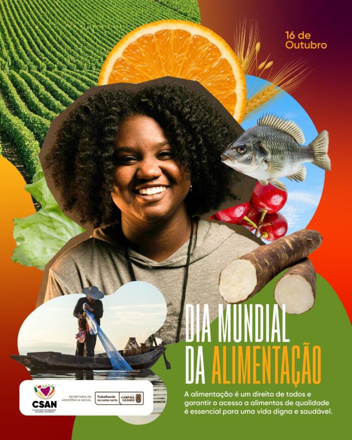Dia Mundial da Alimentação: Prefeitura de Campina Grande avança em políticas públicas voltadas à Segurança Alimentar para a população