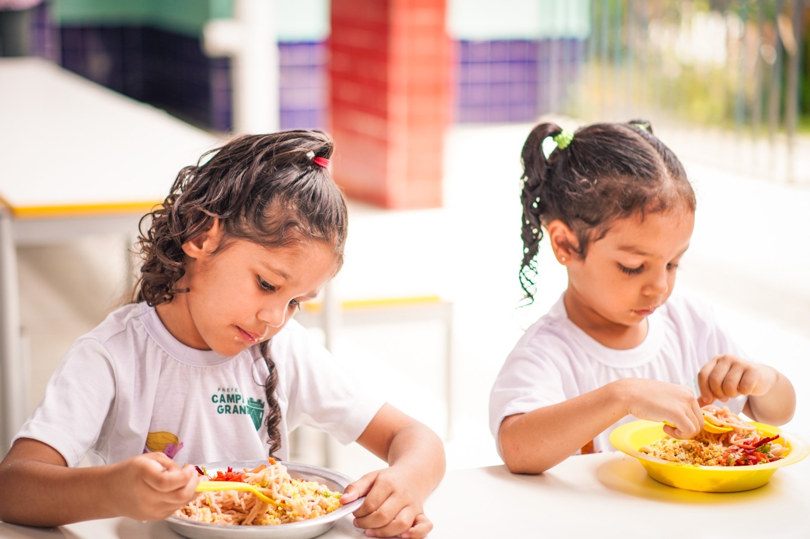 Dia da alimentação na escola: Educação de Campina oferece mais de 1 milhão de refeições por mês nas escolas municipais