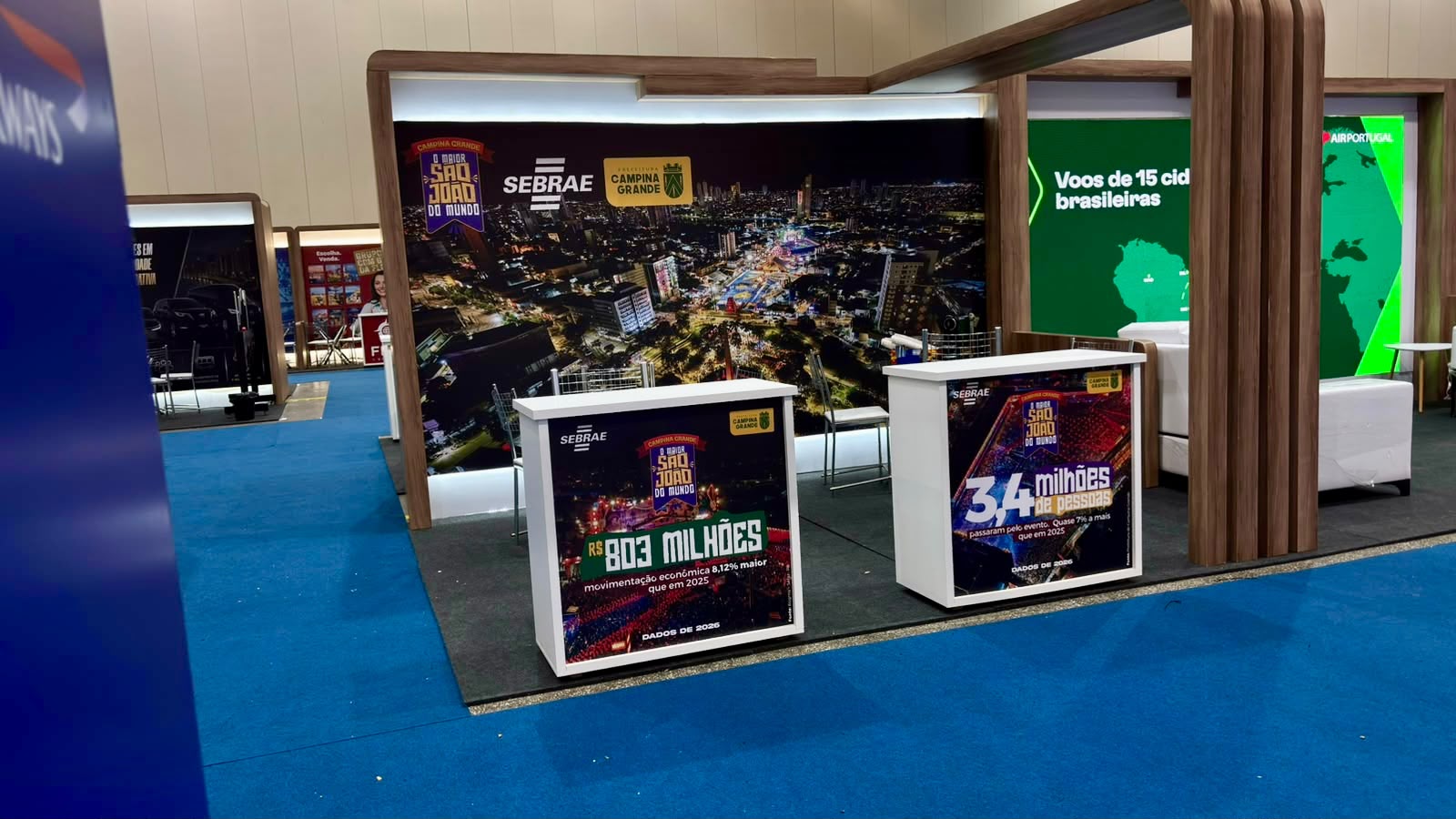 BTM 2026: equipe da Prefeitura de Campina Grande participa da maior feira de Turismo do Norte e Nordeste